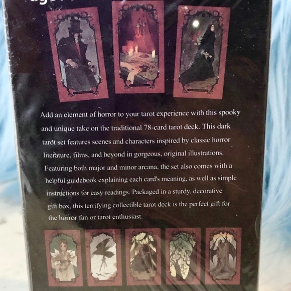 Tarot Cards, Horror, Tarot Deck, 78 Tarot Cards, NEW, SEALED - Picture 3 of 8